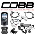 COBB Stage 1 + CAN Flex Fuel Redline Carbon Fiber Power Package - 6MT (15-17 WRX)
