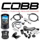 COBB Stage 1 + CAN Flex Fuel Redline Carbon Fiber Power Package - 6MT (18-21 WRX)