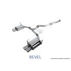 Revel Medallion Touring-S Catback Exhaust - Dual Muffler Quad Tip (15-17 WRX/STI)