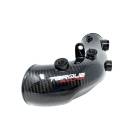 Torque Solution Carbon Fiber Turbo Inlet 3in (02-07 WRX, 04-21 STI)