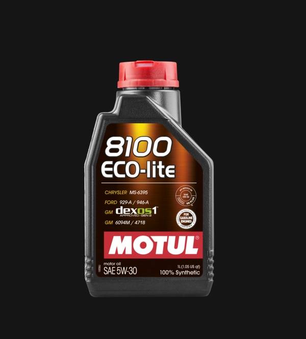 MOTUL 8100 Synthetic Eco-Nergy Synthetic Oil, 1L & 5L - 5W30