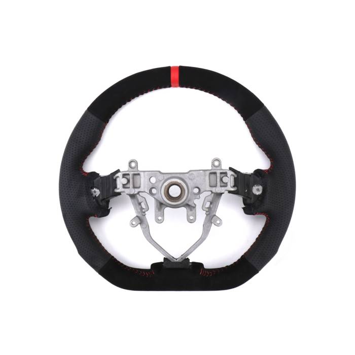 FactionFab Steering Wheel - Leather and Suede (08-14 WRX/STI)