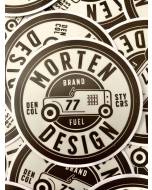 Morten Design Co - MDC Brand Fuel Sticker