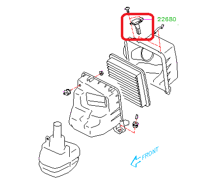 Subaru OEM Mass Air Flow Sensor - MAF (15+ WRX, 14-18 FXT)