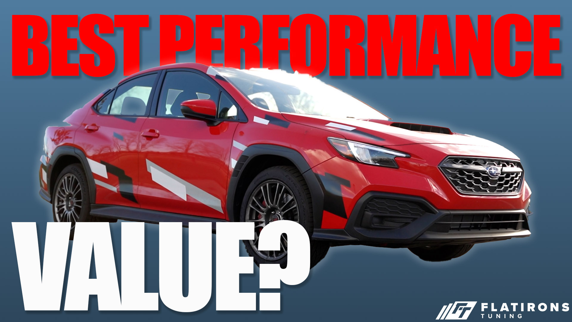 How good a Performance Value is the Base 2026 WRX?