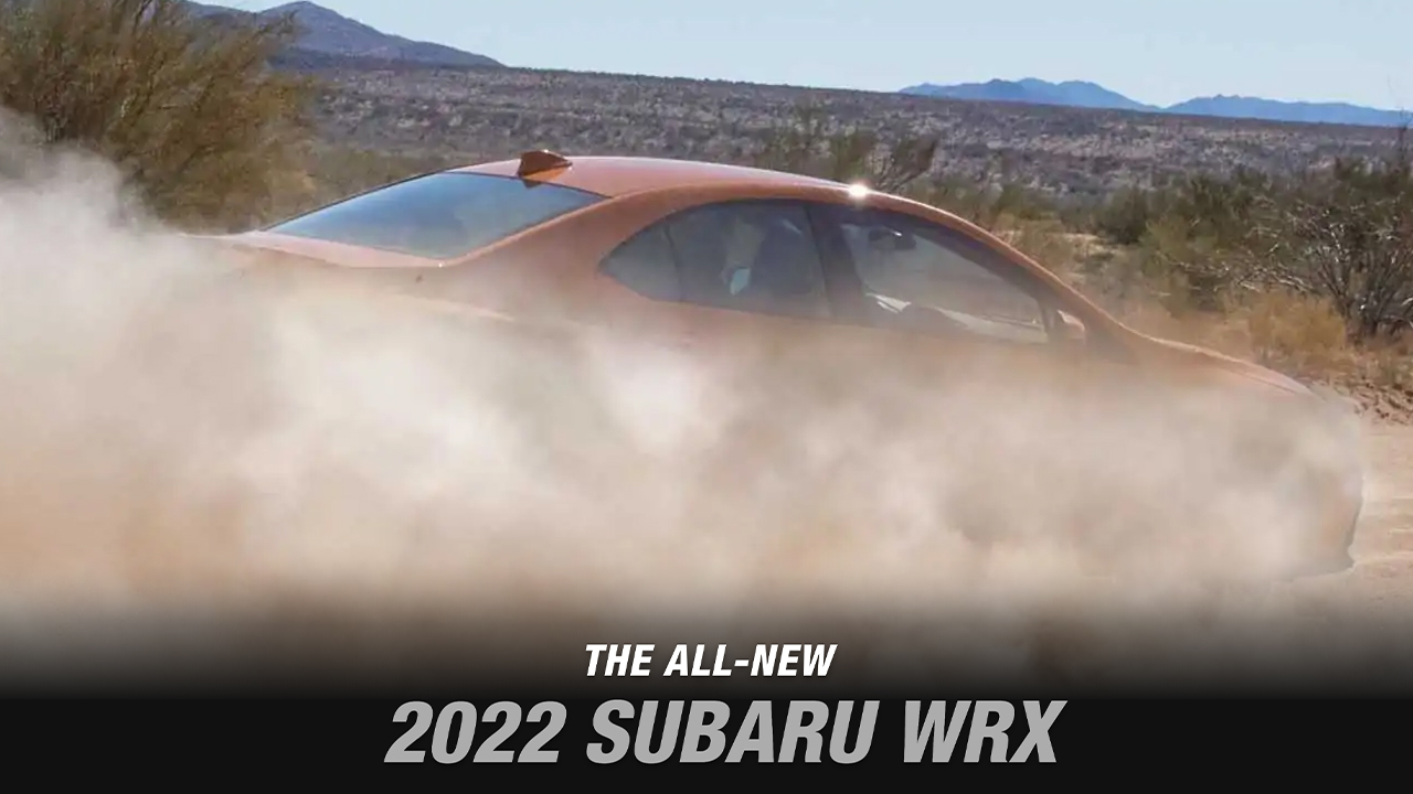 The 2022 WRX Teaser.  The good, the bad, and the plastic body cladding…