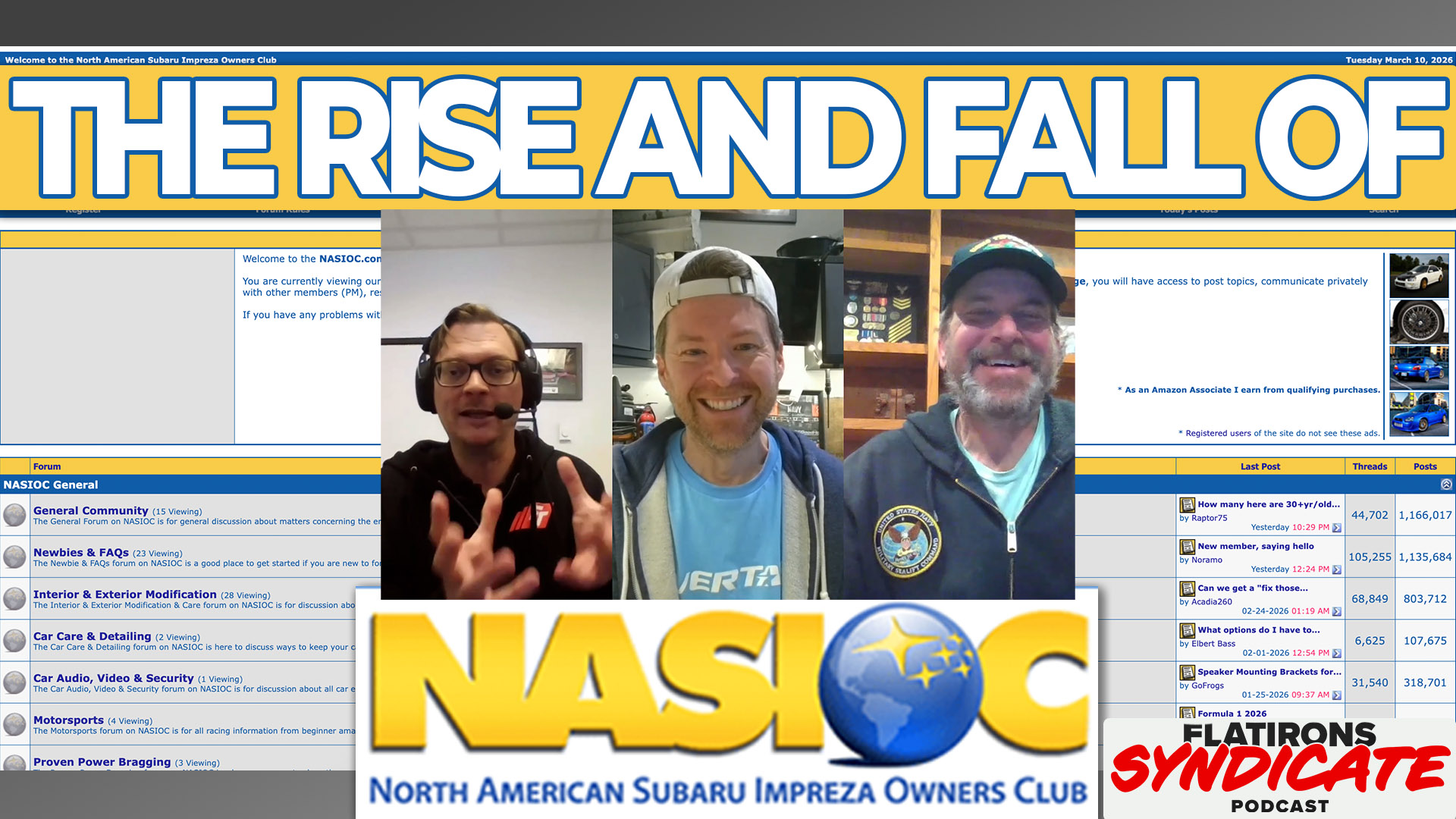 The Rise and Fall of NASIOC - What happened to forums?