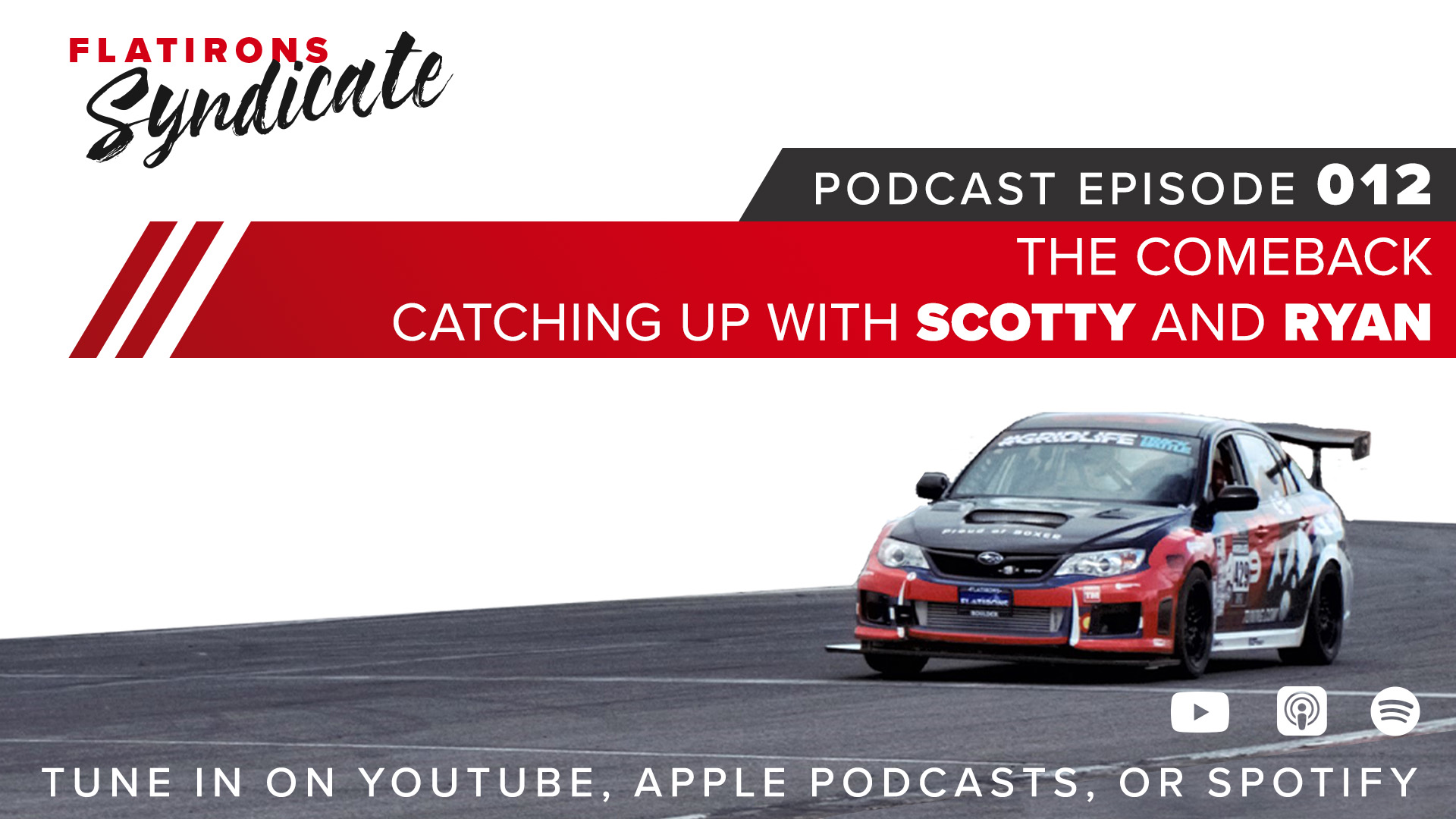 The Syndicate Podcast is back after a long break! -  Catching up with Scotty and Ryan