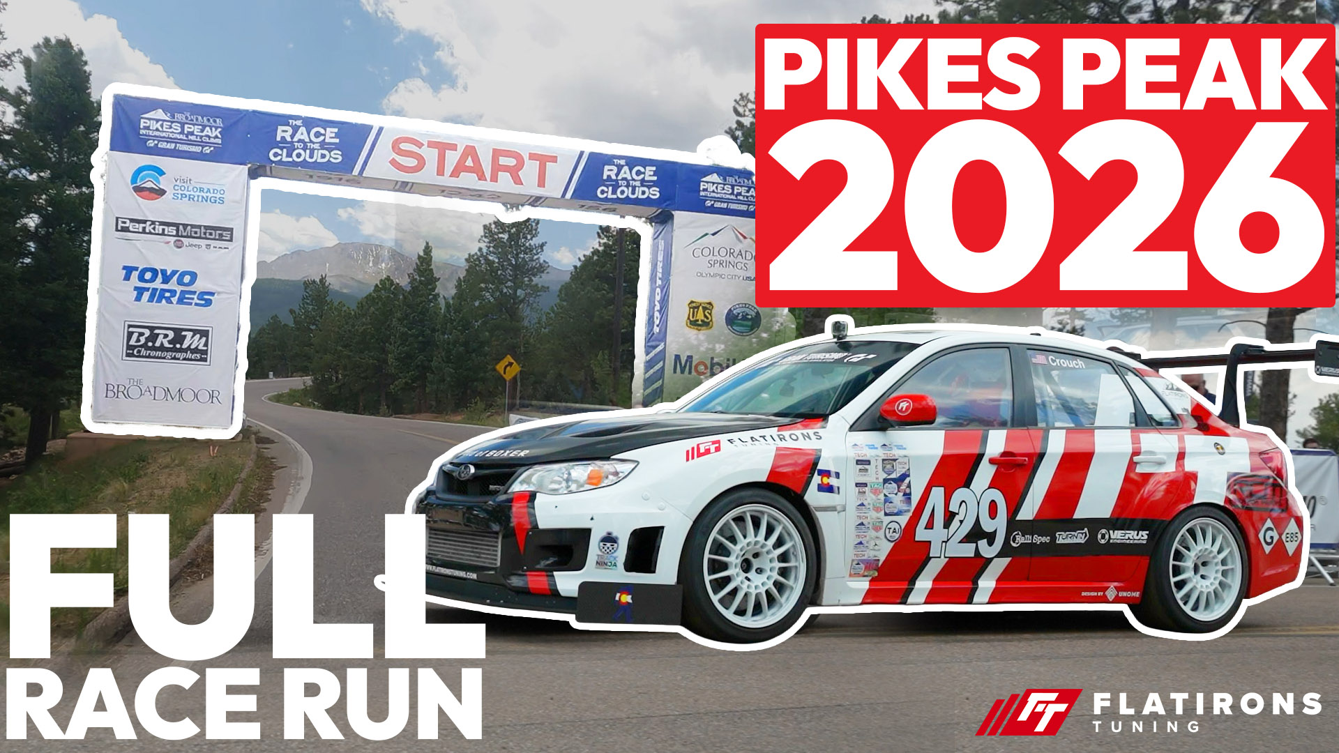 Pikes Peak Hill Climb 2026 - Full Race Run