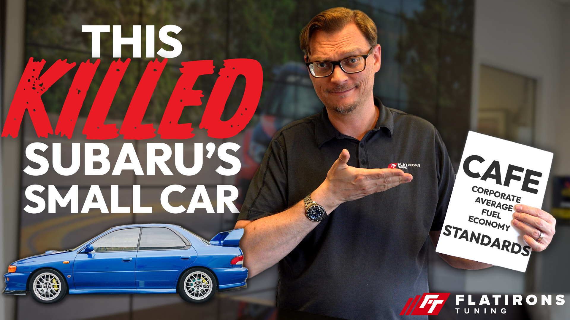 How CAFE Standards killed off Small Cars (Especially Subaru)