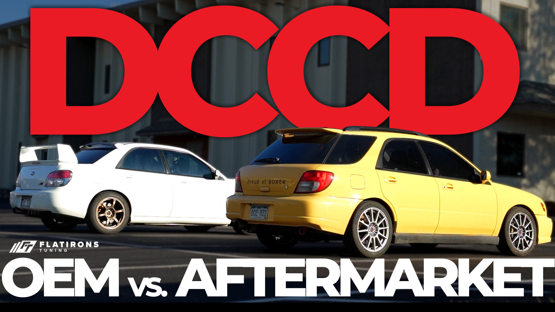 STI DCCD or Aftermarket DCCD control:  Which is better?