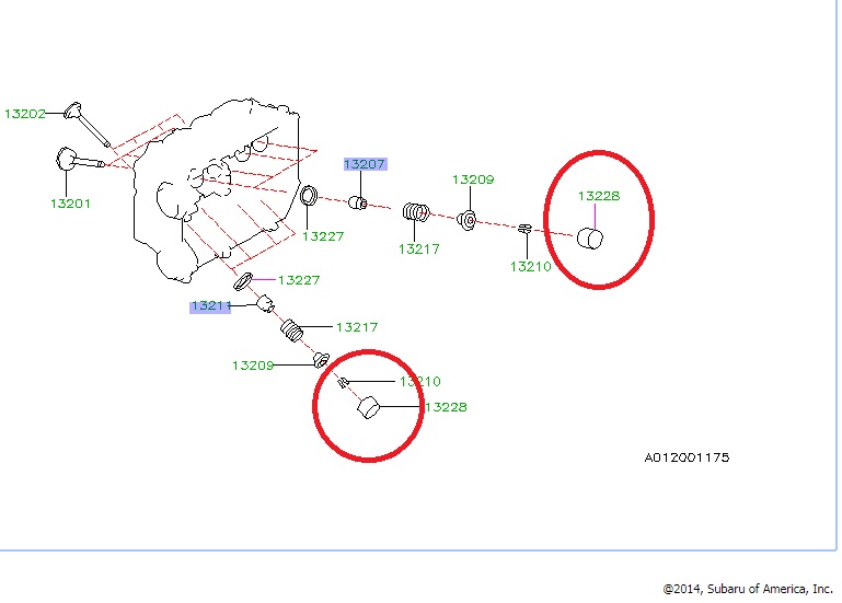 What are Subaru Valve Buckets?
